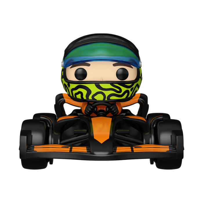 Funko Pop Rides Super Deluxe: F1 McLaren - Norris con cohe