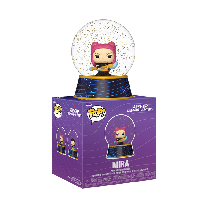 Funko Mini Glitter Globe: K-Pop Demon Hunters - Mira