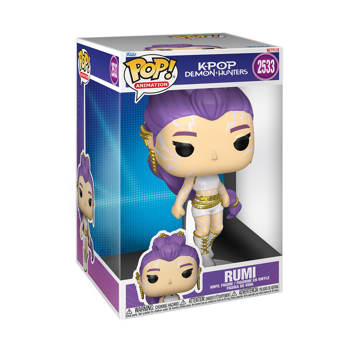 Funko Pop Jumbo: K Pop Demon Hunters - Rumi 10 Pulgadas