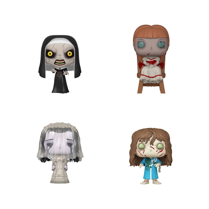 Funko Pop Movies: Warner Bros Horror - Personajes 4 Pack