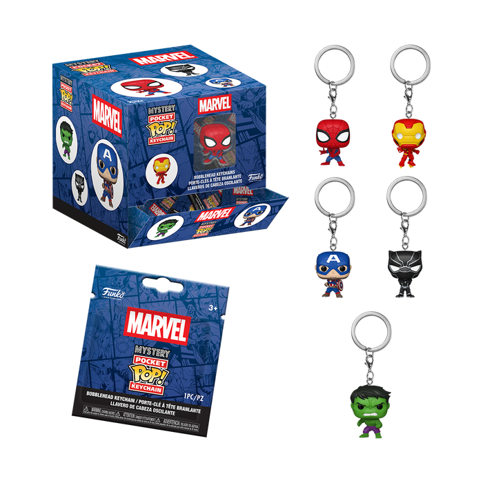 Funko Pop Keychain: Marvel Comics - UNITARIO
