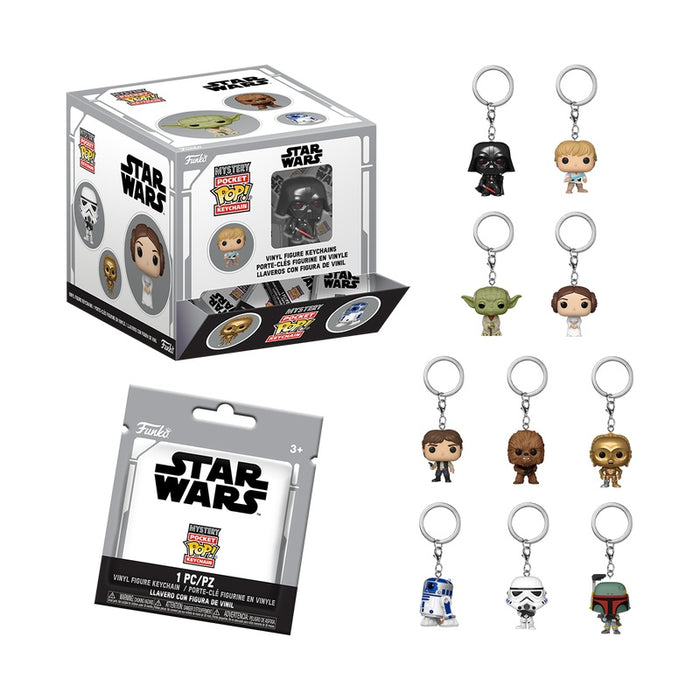Funko Pop Keychain: Star Wars 50th - UNITARIO