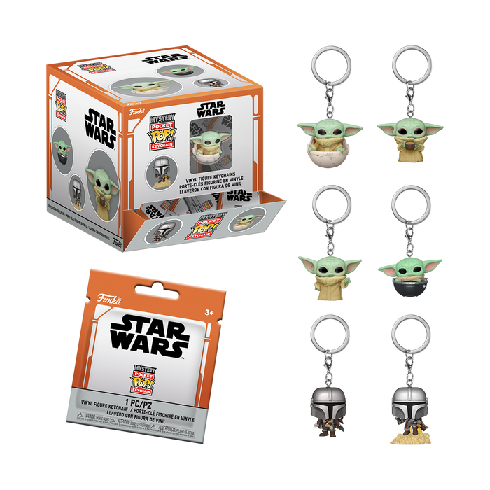 Funko Pop Keychain: The Mandalorian - UNITARIO