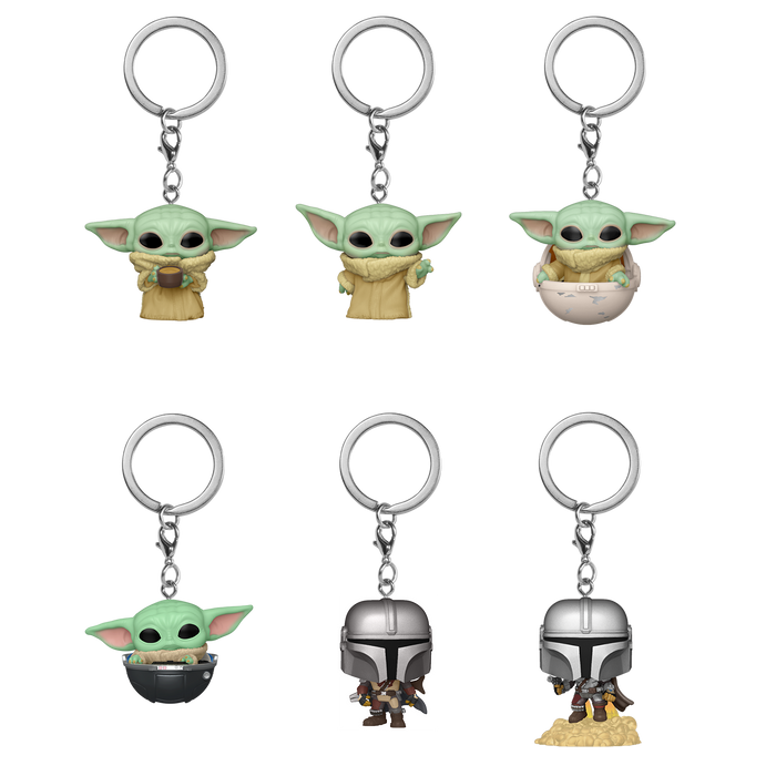 Funko Pop Keychain: The Mandalorian - UNITARIO