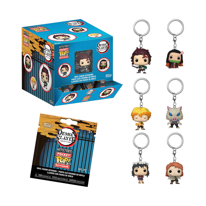 Funko Pop Keychain: Demon Slayer S1 - UNITARIO