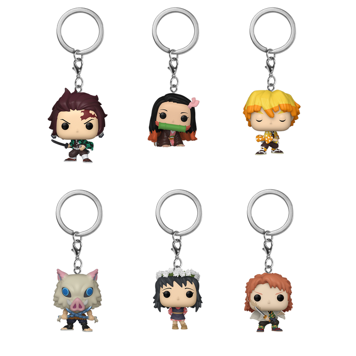 Funko Pop Keychain: Demon Slayer S1 - UNITARIO