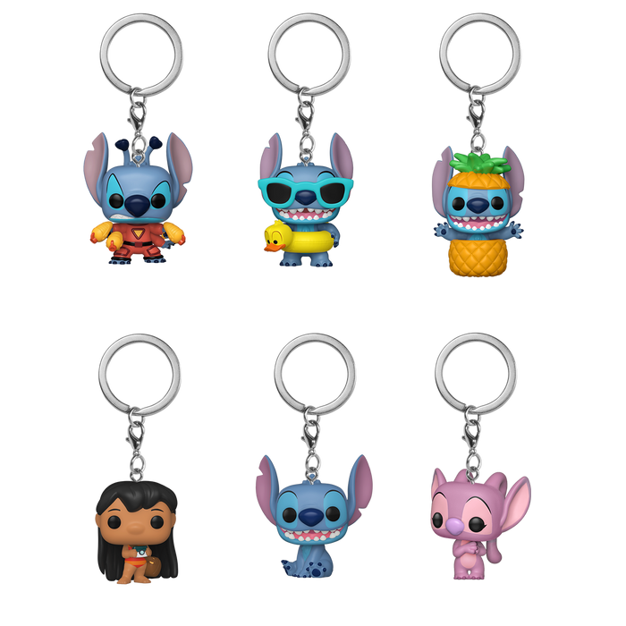 Funko Pop Keychain: Lilo y Stitch - UNITARIO