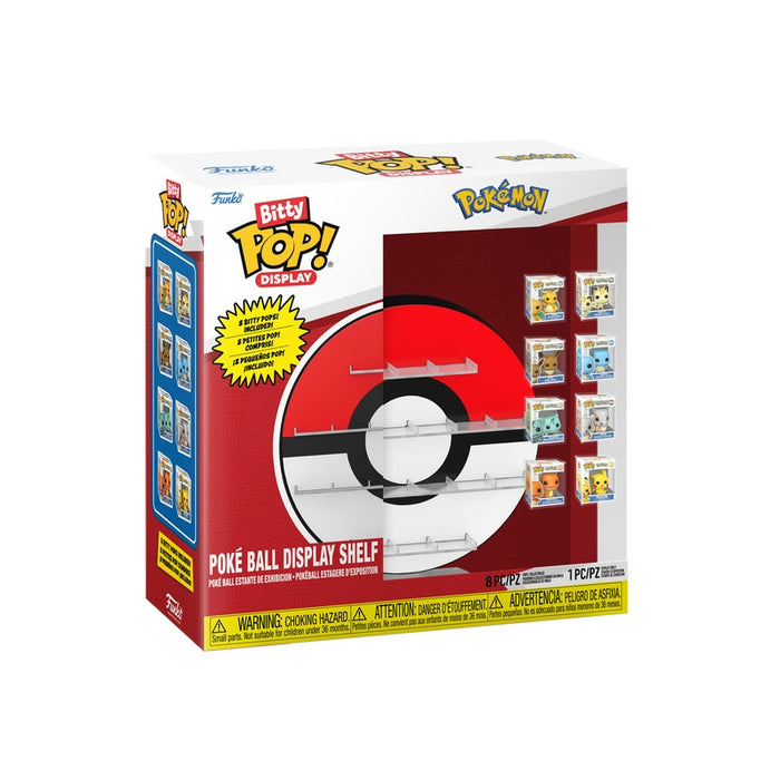 Funko Bitty Displays: Pokemon - Bundle Pokebola Display con personajes