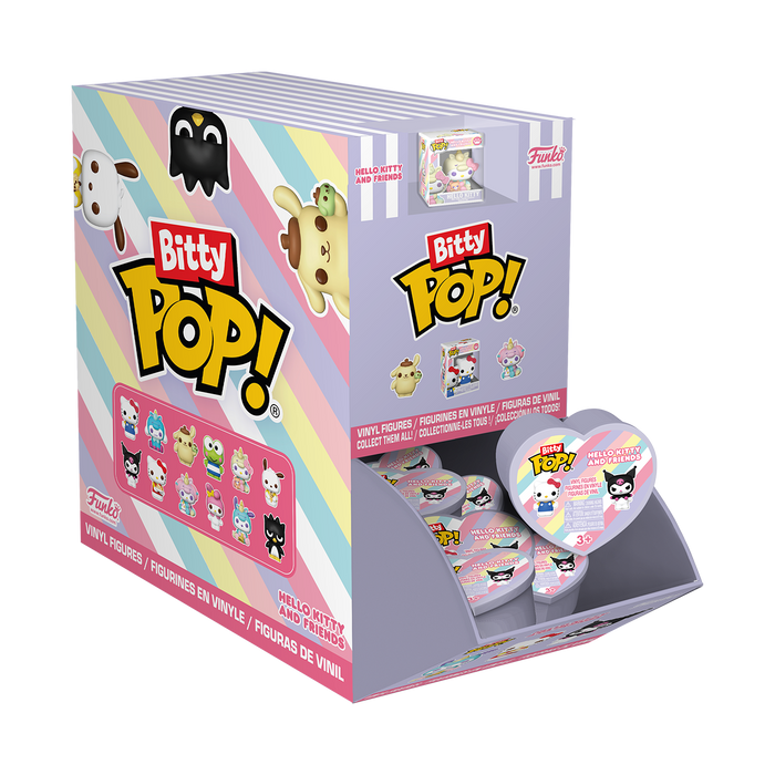 Funko Bitty pop Hearts: Hello Kitty y sus amigos - UNITARIO
