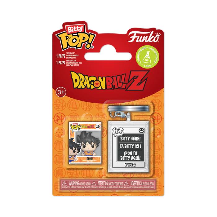 Funko Bitty pop & Accessory: Dragon ball Z - Goku con llavero