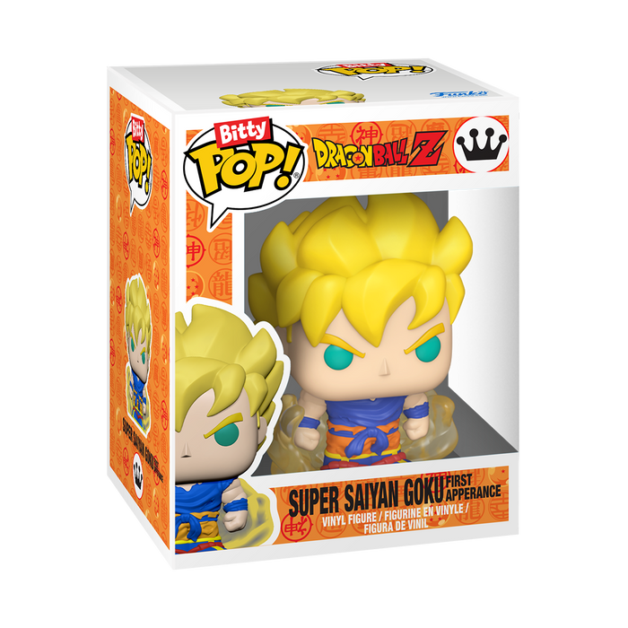 Funko Bitty pop & Accessory: Dragon ball Z - Guko Super Saiyajin con llavero