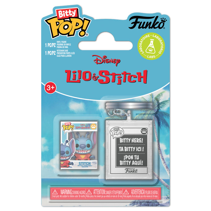 Funko Bitty pop & Accessory: Disney - 626 Stitch con llavero