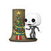 Funko Pop Deluxe: Disney Mundo De Jack 30 Aniversario - Jack Con Puerta De Navidad