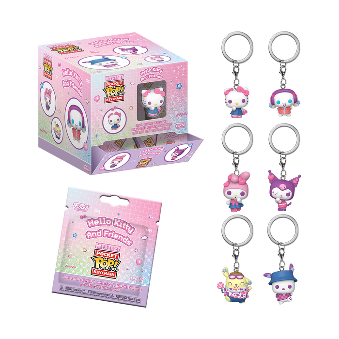 Funko Pop Keychain: Hello Kitty y sus amigos - UNITARIO