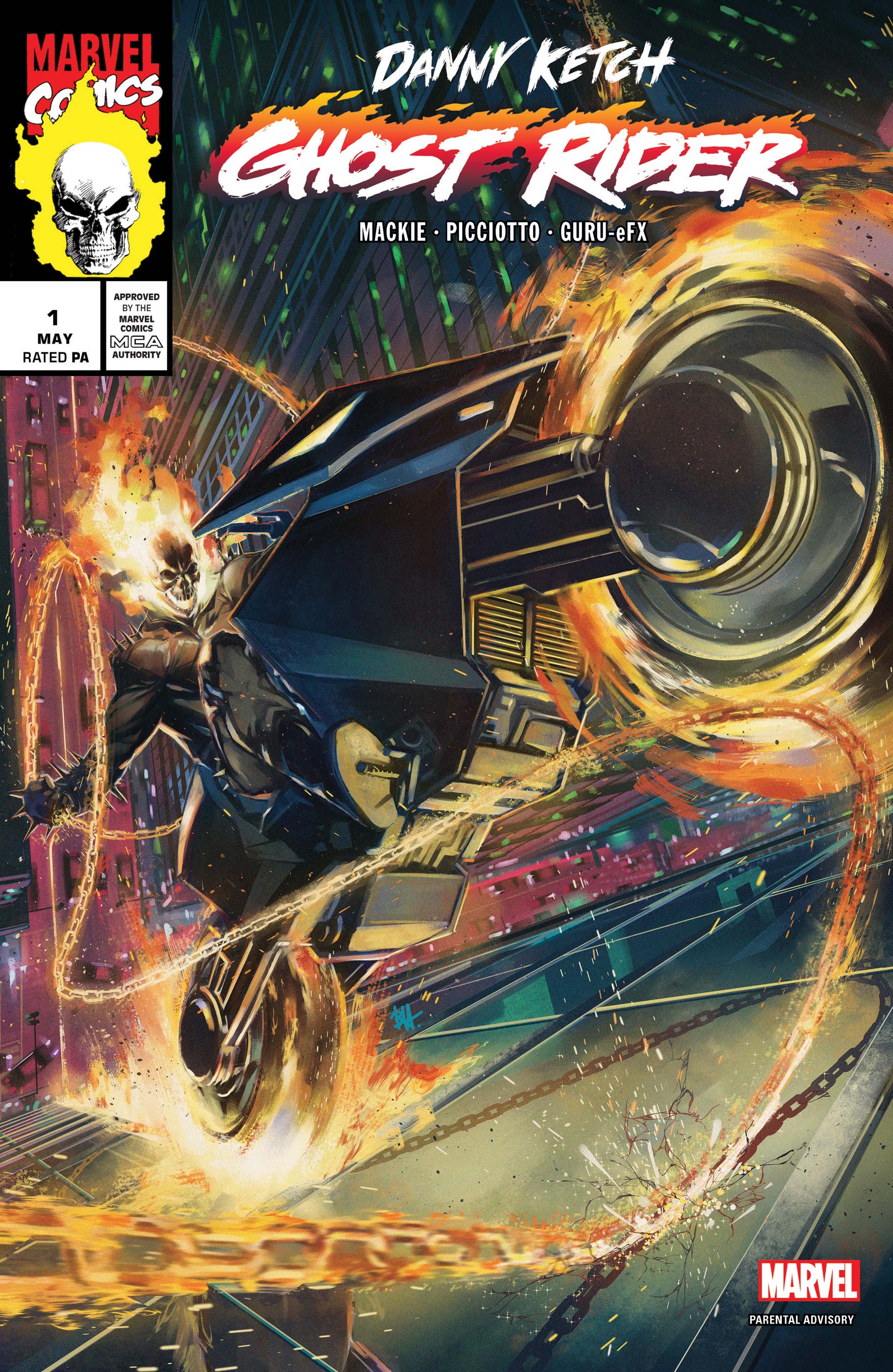 Marvel Legends 85 Aniversario: Ghost Rider Comics - Danny Ketch