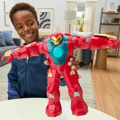 Marvel Epic World Of Action: Iron Man Y Hulkbuster 2 Pack