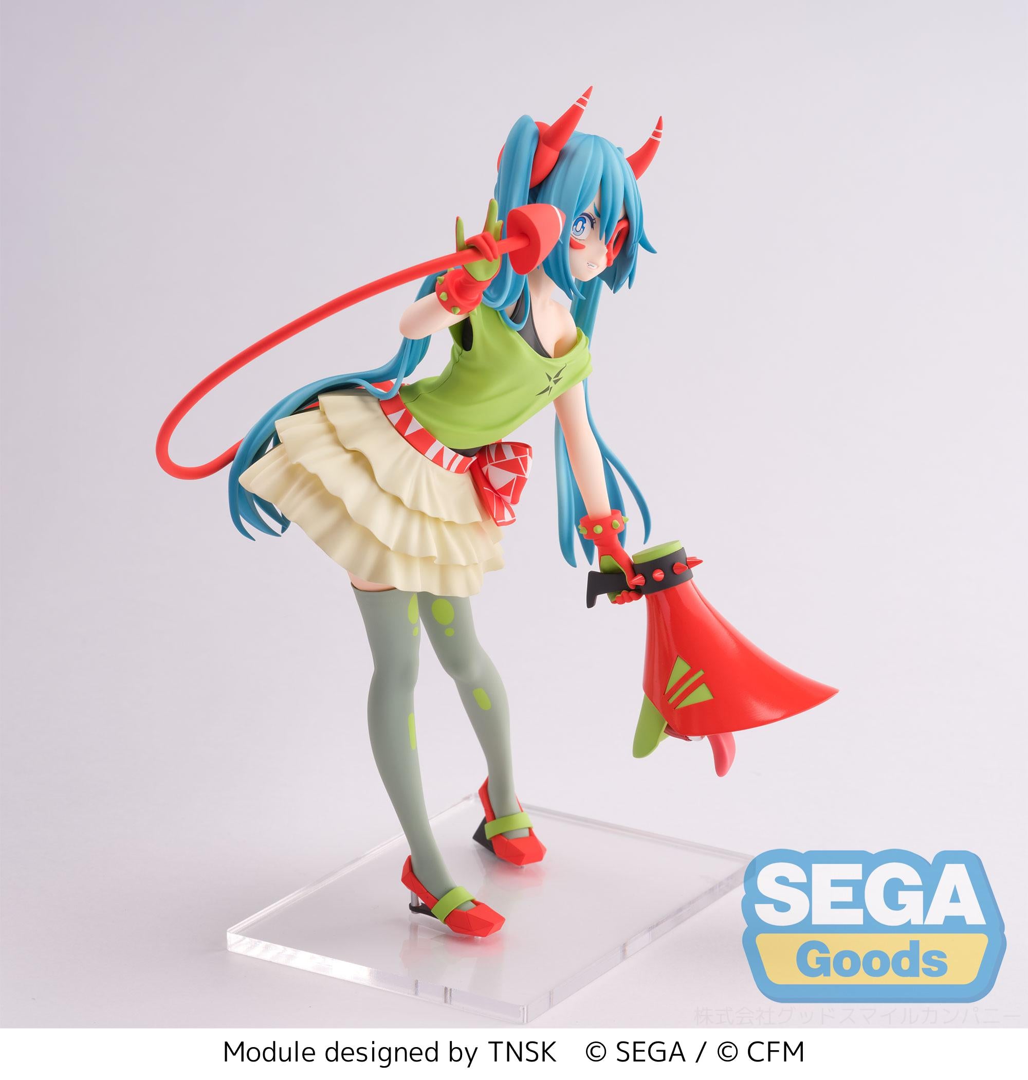 Sega Figures Figurizm: Hatsune Miku Project Diva X - Hatsune Miku De Monstar T.R.