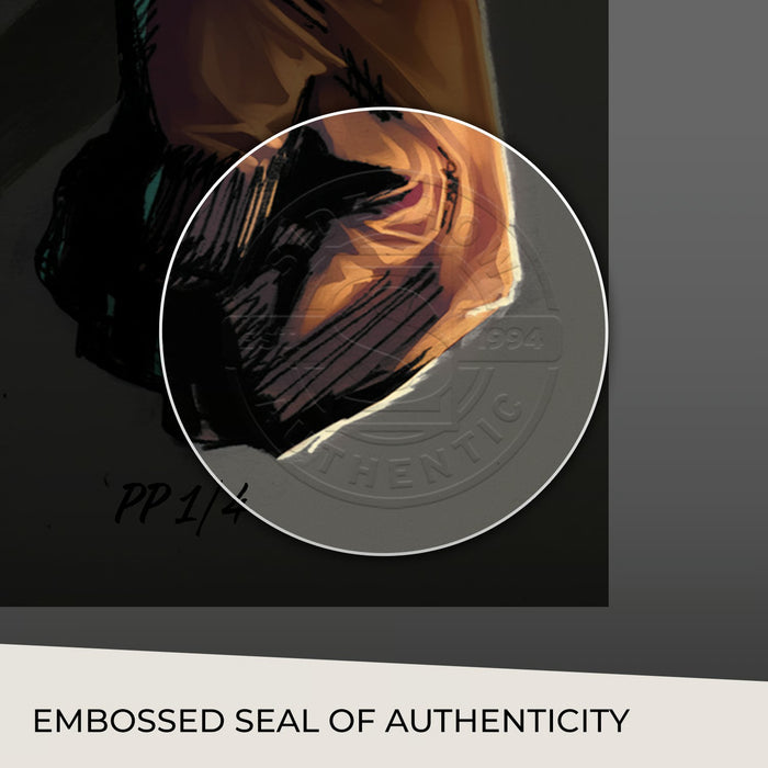 Sideshow Art Print: DC Batman & Catwoman Num 1 2020 Litografia