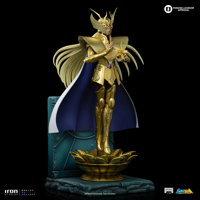 Iron Studios: Saint Seiya - Virgo Shaka Escala De Arte 1/10