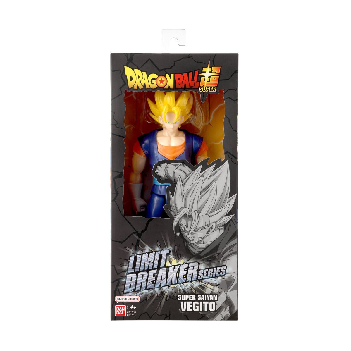 Bandai Limit Breaker: Dragon Ball Super Hero - Vegito Super Saiyajin 12 Pulgadas Figura De Accion