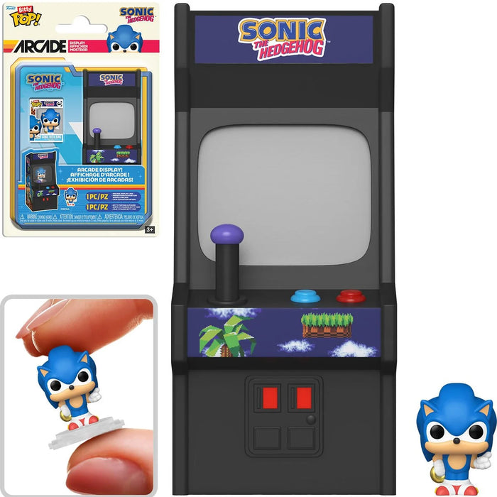 Funko Bitty Arcade Cabinet: Sonic - Sonic The Hedgehog
