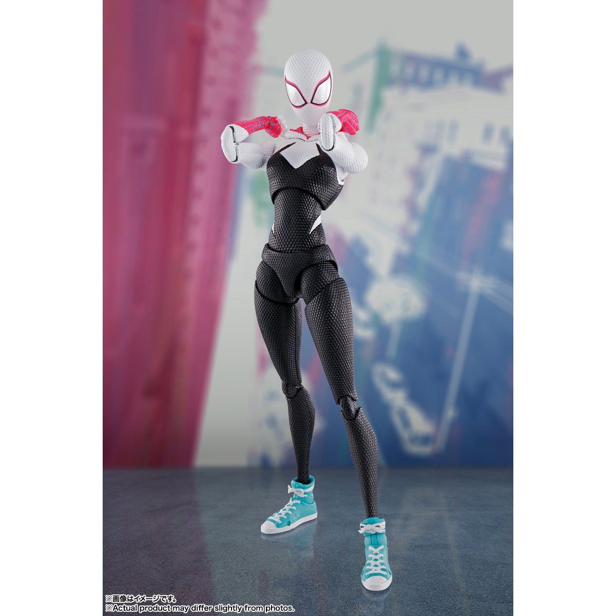 Bandai Tamashii Nations SH Figuarts: Spider Man Across The Spider Verse - Spider Gwen Figura de Accion