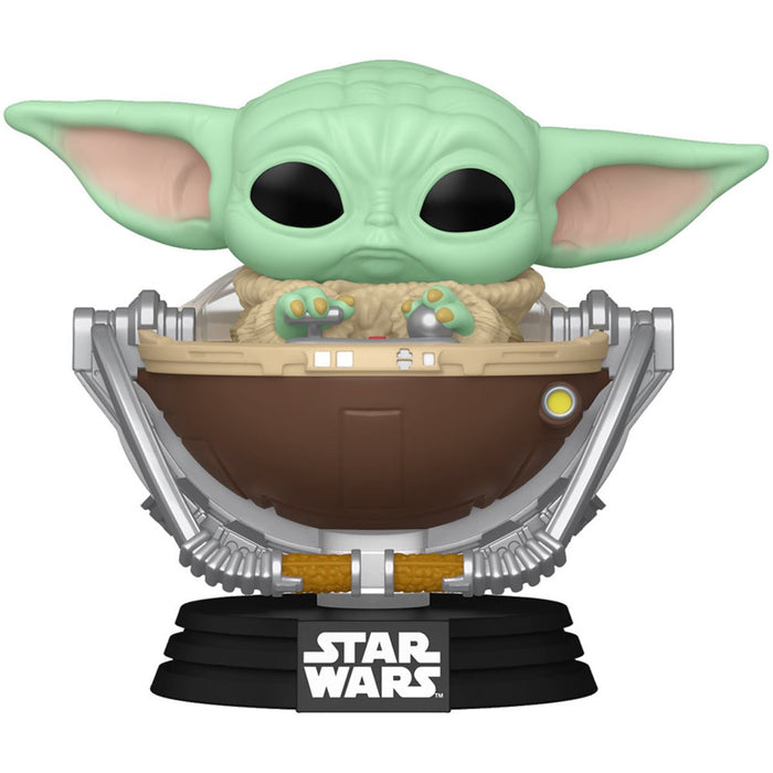 Funko Pop Star Wars: Mando & Grogu - Grogu con nueva capsula
