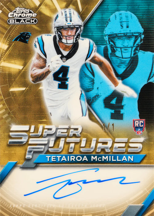 Topps: NFL 2025 Chrome Black Football - Hobby Box