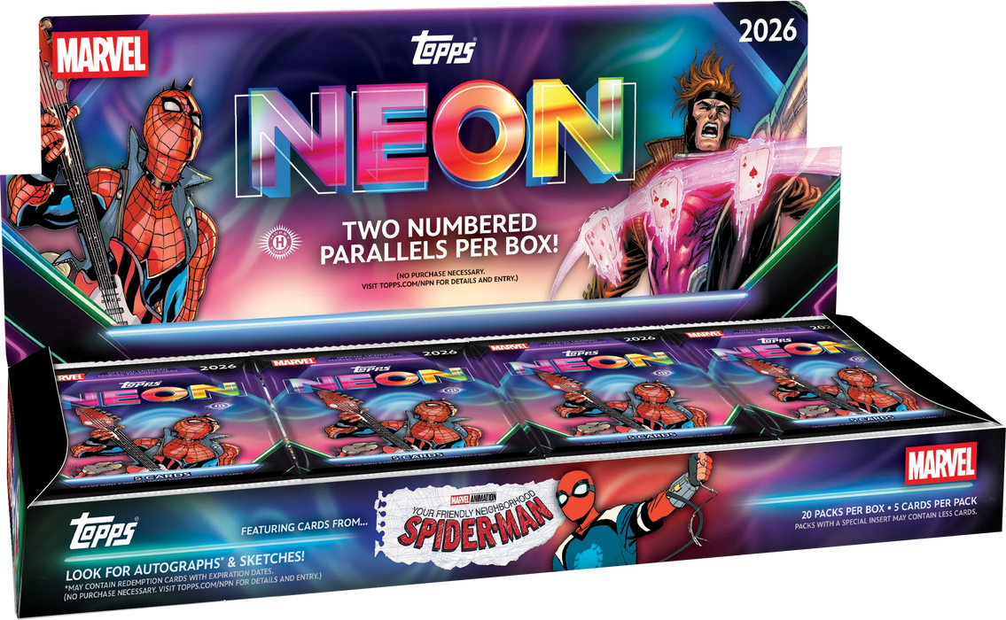 Topps: 2026 Topps Marvel Neon - Hobby Box