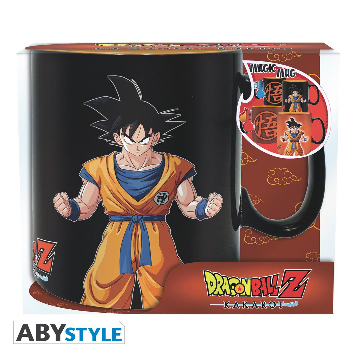 ABYStyle Taza Termocromatica: Dragon Ball Z Kakarot - Goku 320 ml