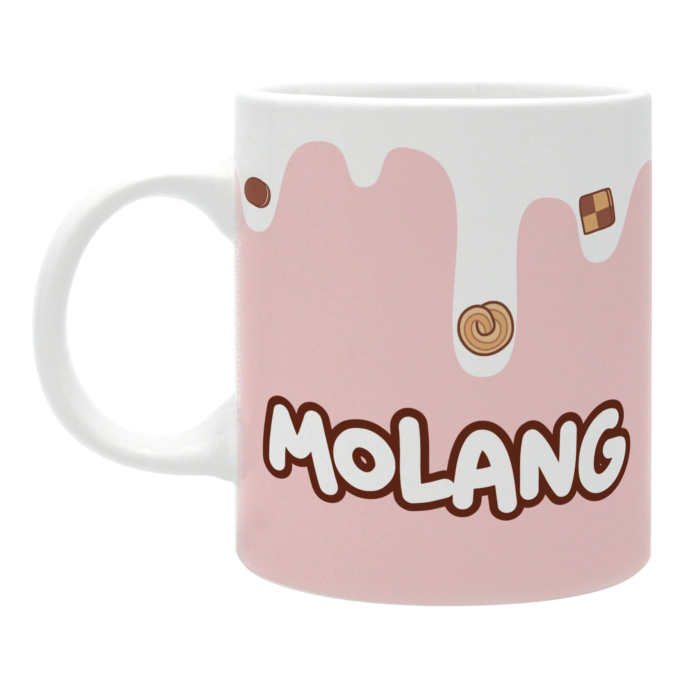 ABYStyle Taza De Ceramica: Molang - Molang Milk y Cookies 320 ml