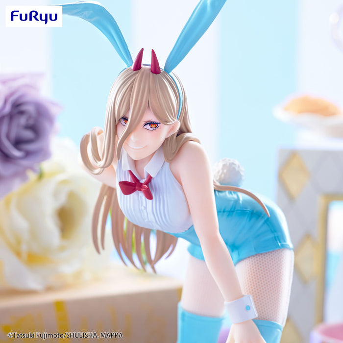 Furyu Figures Bicute Bunnies: Chainsaw Man - Power Light Blue Color