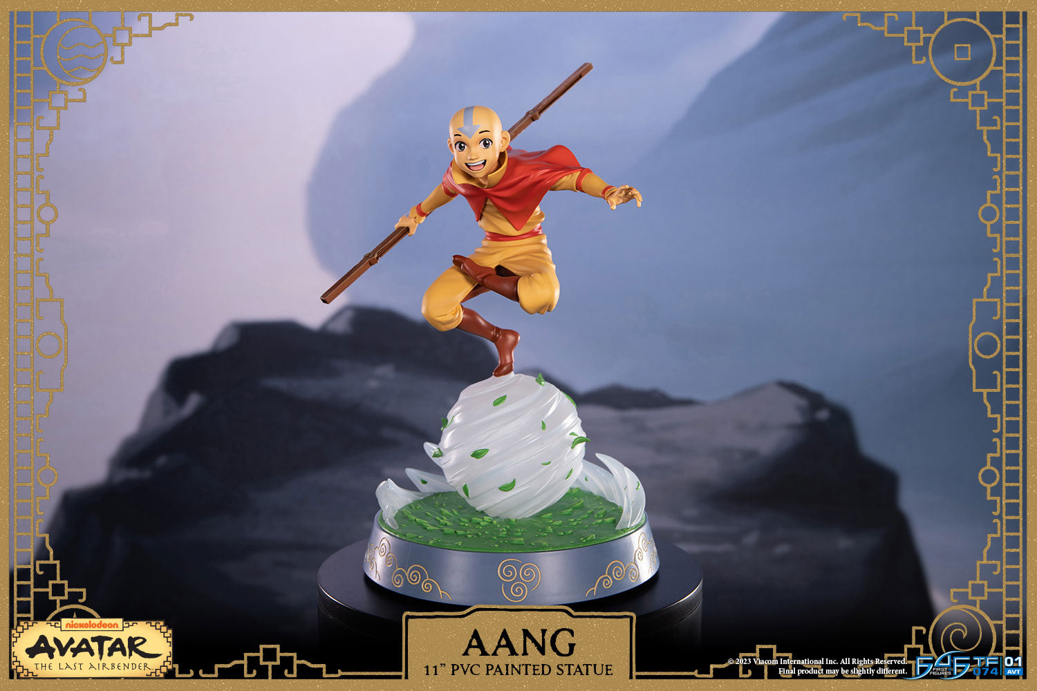 First 4 Figures: Avatar El Ultimo Maestro Del Aire - Aang Edicion Estandar 11 Pulgadas
