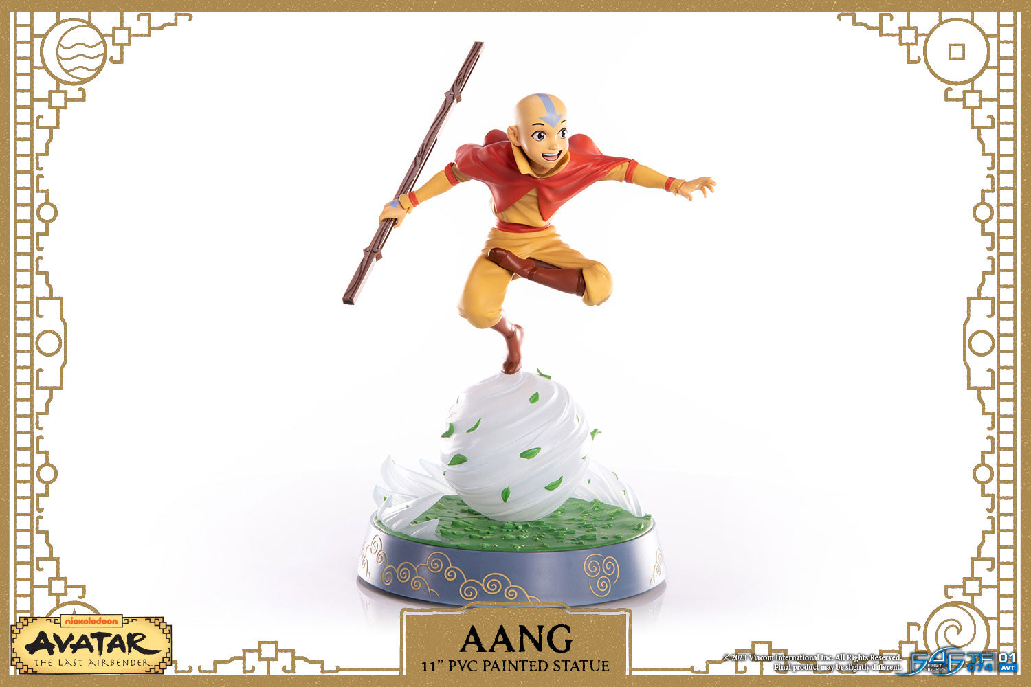 First 4 Figures: Avatar El Ultimo Maestro Del Aire - Aang Edicion Estandar 11 Pulgadas