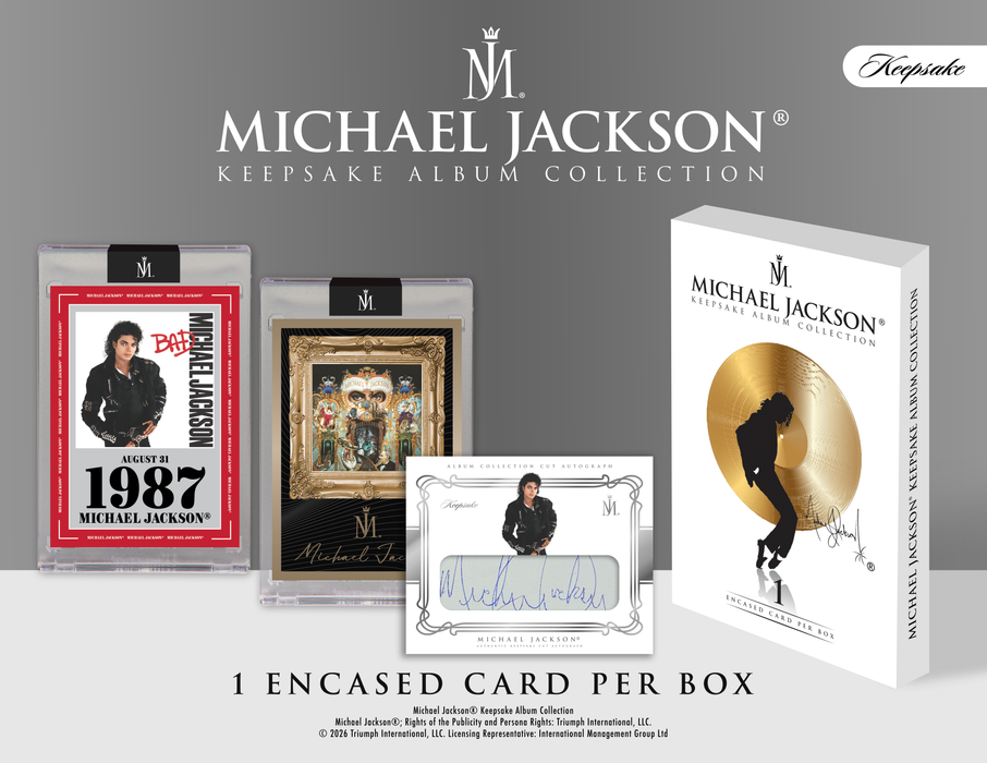 SUPER BREAK: Keepsake - Michael Jackson Album Collection Spotlight Series Hobby Box