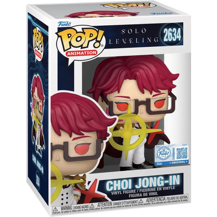 Funko Pop Animation: Solo Leveling - Choi Jong In Exclusivo