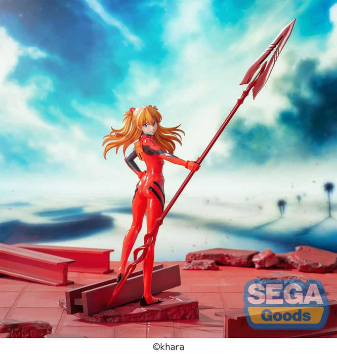Sega Figures Luminasta: Evangelion 3.0+1.0 Thrice Upon A Time - Asuka Shikinami Langley X Spear Of Cassius