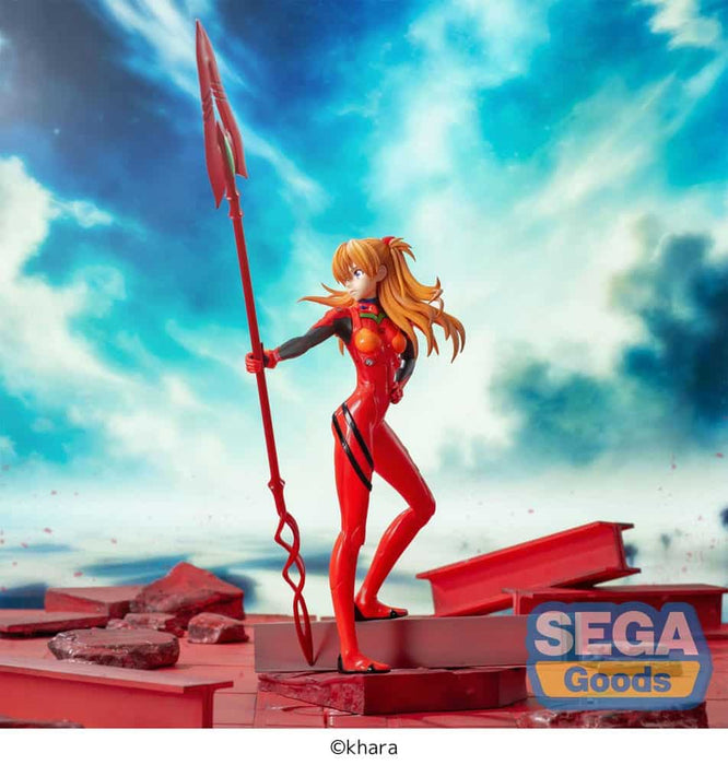 Sega Figures Luminasta: Evangelion 3.0+1.0 Thrice Upon A Time - Asuka Shikinami Langley X Spear Of Cassius