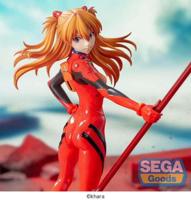 Sega Figures Luminasta: Evangelion 3.0+1.0 Thrice Upon A Time - Asuka Shikinami Langley X Spear Of Cassius