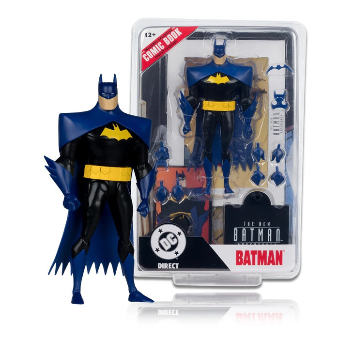 Mcfarlane Dc Direct Figure With Comic: Batman Gotham Adventures #31 - Batman 7 Pulgadas