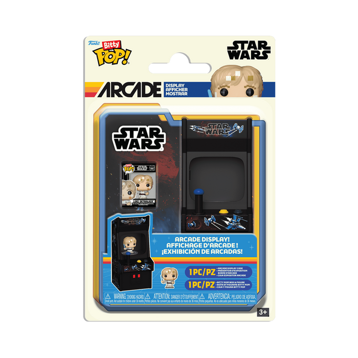 Funko Bitty Pop Arcade Cabinet: Star Wars - Luke 8 bits