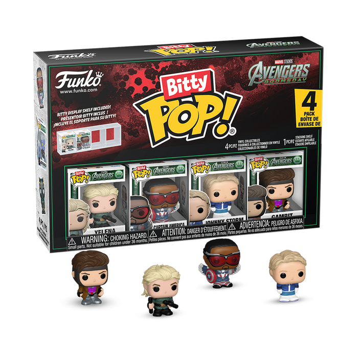 Funko Bitty Pop 4pk: Avengers Doomsday - Set 1