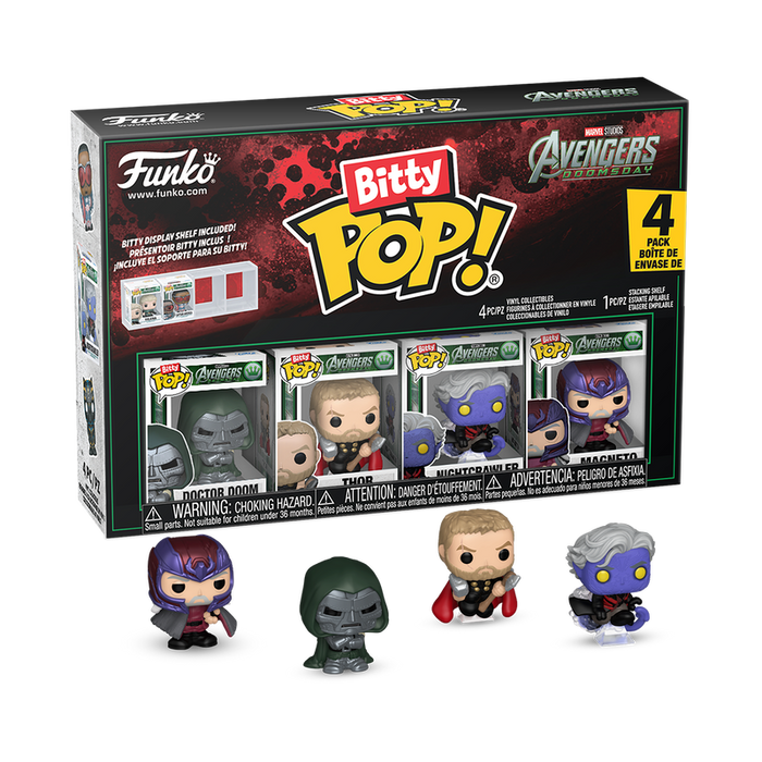 Funko Bitty Pop 4pk: Avengers Doomsday - Set 2