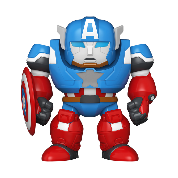 Funko Bitty Bots: Marvel What If - Cap Mech con Capitan America