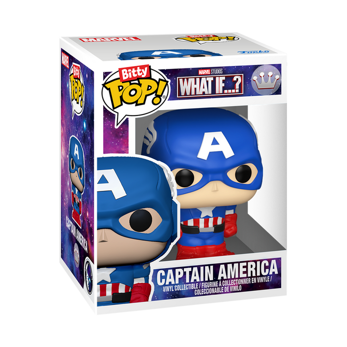 Funko Bitty Bots: Marvel What If - Cap Mech con Capitan America