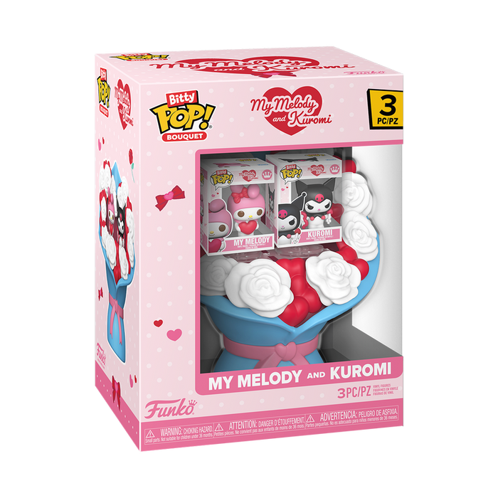 Funko Bitty Pop Bouquet: Sanrio San Valentin - My Melody y Kuromi