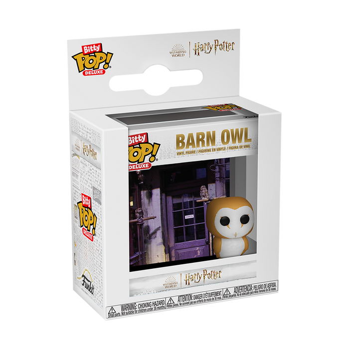 Funko Bitty Pop Deluxe: Harry Potter - Barn Owl en Eeylops Owl Emporium