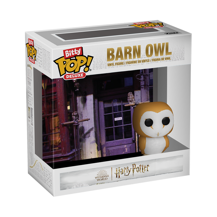 Funko Bitty Pop Deluxe: Harry Potter - Barn Owl en Eeylops Owl Emporium