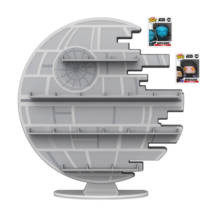 Funko Bitty Pop Display: Star Wars - Estrella De La Muerte Coleccionador