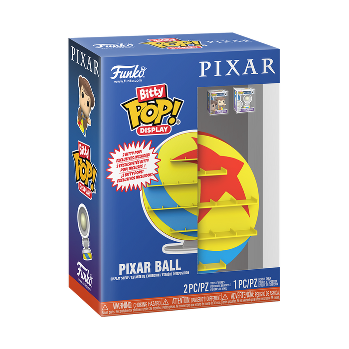 Funko Bitty Pop Display: Disney - Pixar Ball
